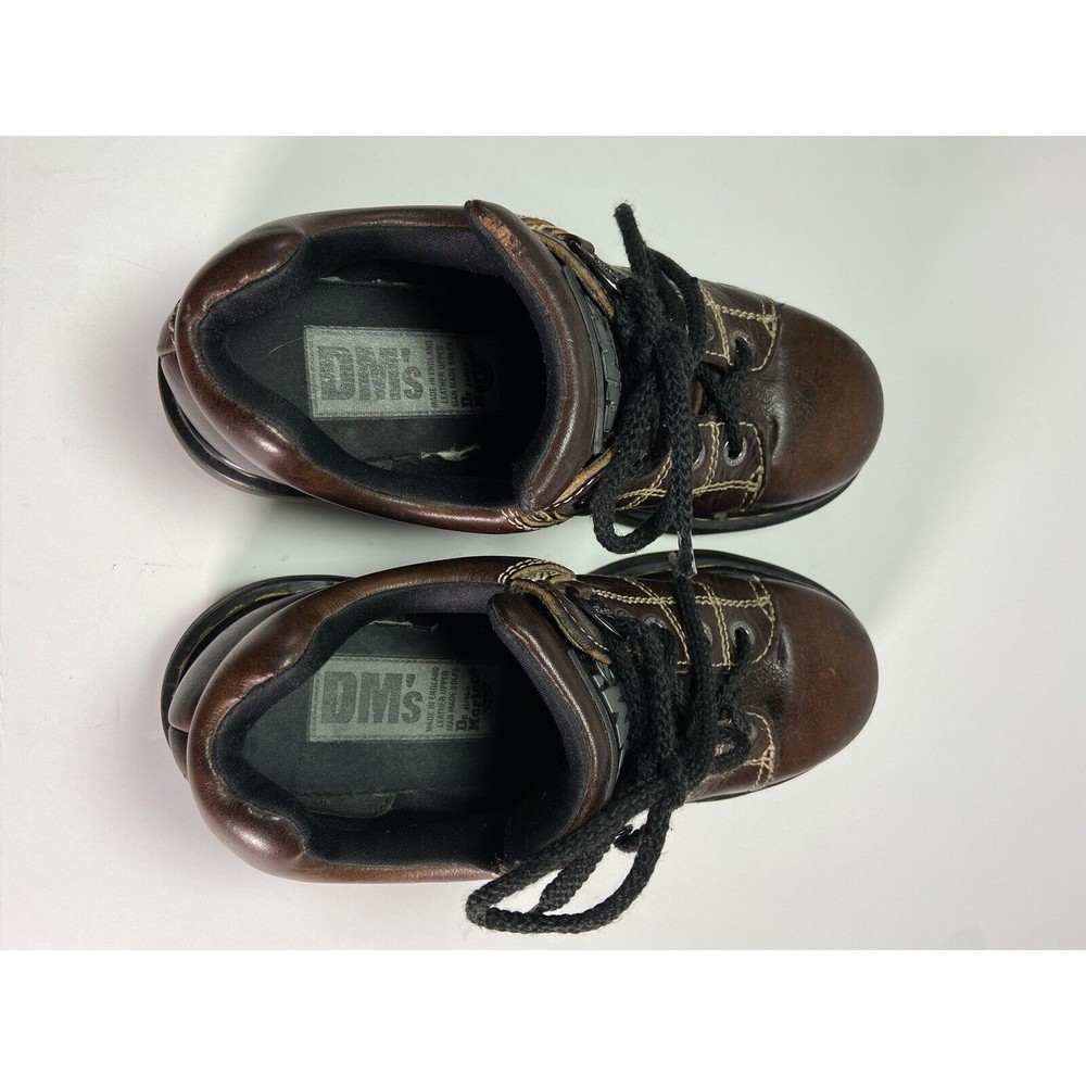 Vintage Dr Doc Martens Y2K Leather Oxford Chunky Platform Shoe Womens US Size 8 - Picture 14 of 14